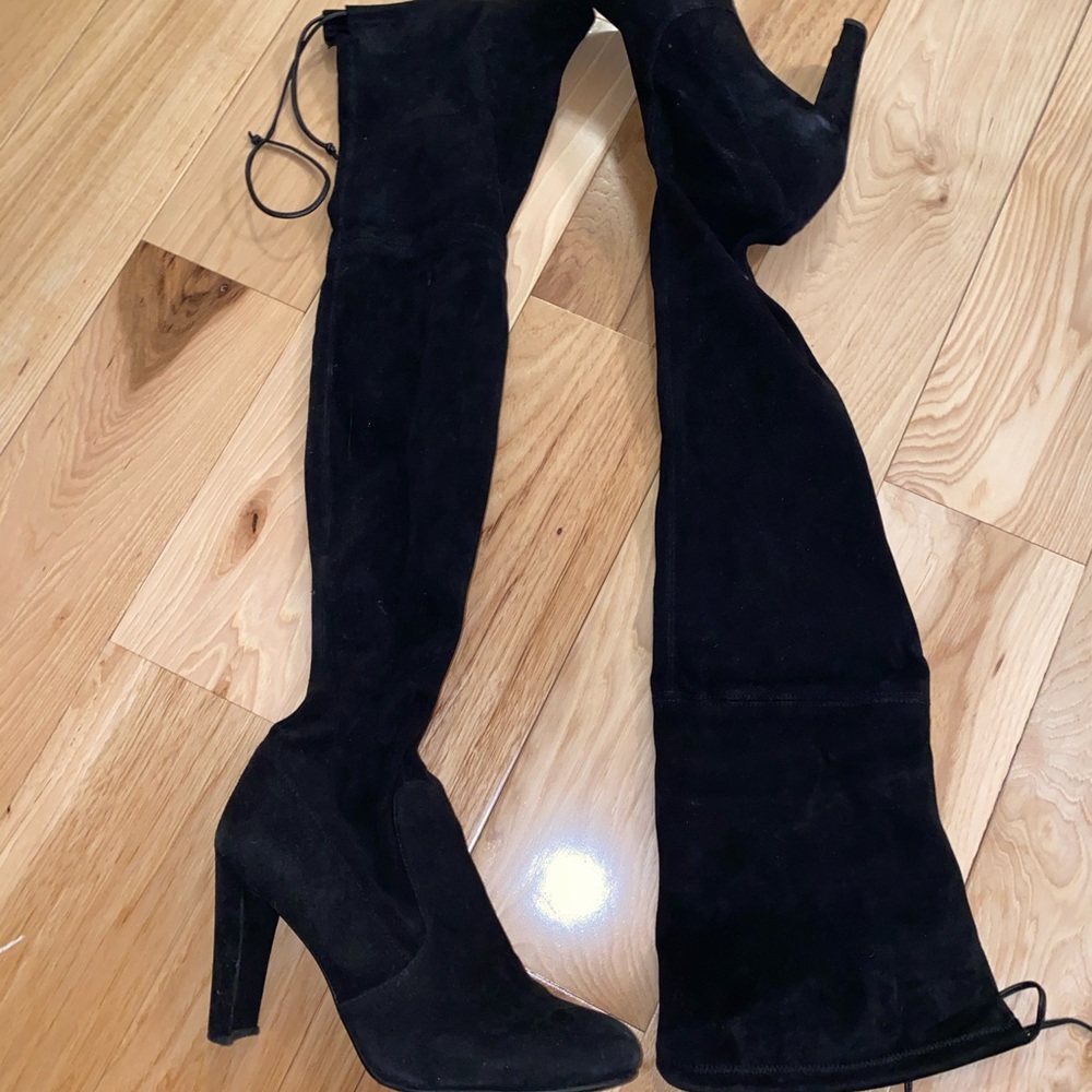 Stuart Weitzman Highland Boot Suede - image 1